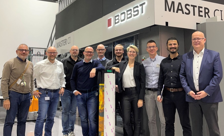 BOBST and tesa executives