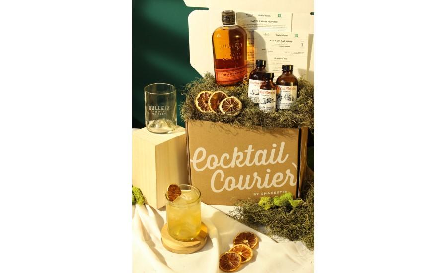 Bulleit Frontier Whiskey Eco-friendly Earth Day Cocktail Kit